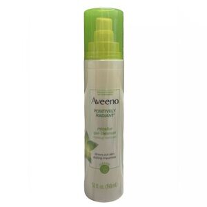 Aveeno Positively Radiant Micellar Gel Cleanser & Makeup Remover 5.1 oz
